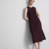 Das „The Edit“ – ärmelloses Midi-Kleid aus Leinen Das „The Edit“ – ärmelloses Midi-Kleid aus Leinen