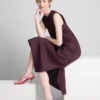 Das „The Edit“ – ärmelloses Midi-Kleid aus Leinen Das „The Edit“ – ärmelloses Midi-Kleid aus Leinen