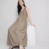 Das „The Edit“ Trapez-Maxikleid Das „The Edit“ Trapez-Maxikleid