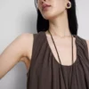 Das „The Edit“ Trapez-Maxikleid Das „The Edit“ Trapez-Maxikleid