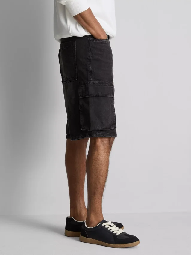 Denim-Cargo-Shorts Denim-Cargo-Shorts