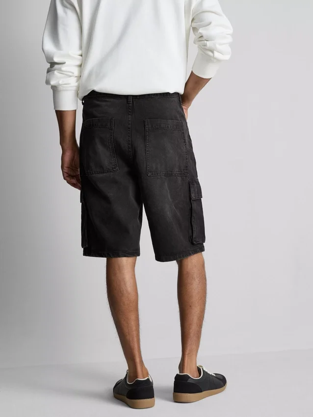 Denim-Cargo-Shorts Denim-Cargo-Shorts
