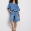 Denim-Kurzarmhemd Denim-Kurzarmhemd