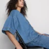 Denim-Kurzarmhemd Denim-Kurzarmhemd