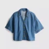 Denim-Kurzarmhemd Denim-Kurzarmhemd