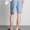 Denim-Shorts mit strukturiertem Kordelzug Denim-Shorts mit strukturiertem Kordelzug