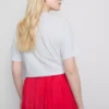 „Der Teufel trägt Prada“ – Baumwoll-T-Shirt mit Aufdruck „Der Teufel trägt Prada“ – Baumwoll-T-Shirt mit Aufdruck