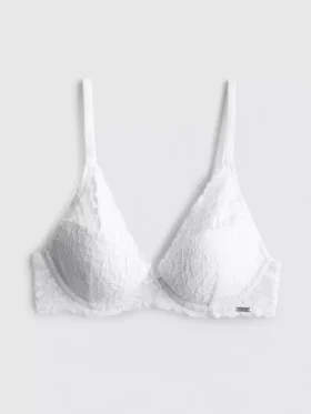 Der „The Edit High Apex“-BH aus Blumen-Spitze Der „The Edit High Apex“-BH aus Blumen-Spitze