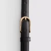 Der „The Edit“ Leder-Skinny-Gürtel