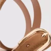 Der „The Edit“ Skinny-Gürtel aus Wildleder