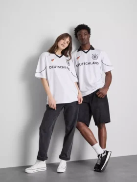 Deutschland-T-Shirt mit kurzen Ärmeln