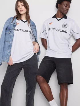 Deutschland-T-Shirt mit kurzen Ärmeln
