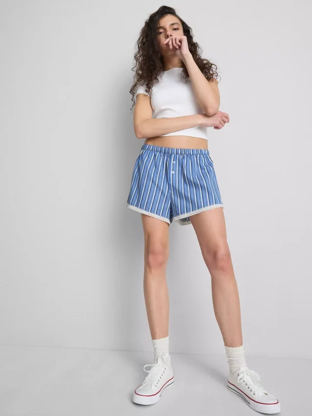 Die Primark-Szene | Boxershorts mit Spitzenstreifen Die Primark-Szene | Boxershorts mit Spitzenstreifen
