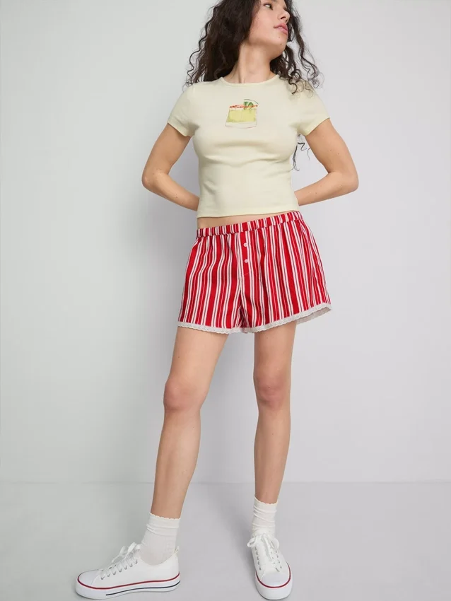 Die Primark-Szene | Boxershorts mit Spitzenstreifen Die Primark-Szene | Boxershorts mit Spitzenstreifen
