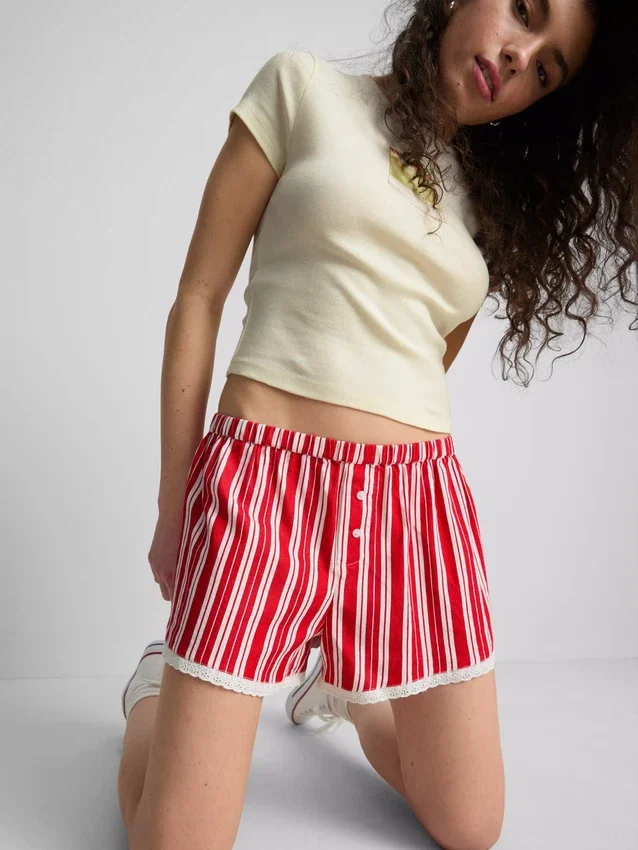 Die Primark-Szene | Boxershorts mit Spitzenstreifen Die Primark-Szene | Boxershorts mit Spitzenstreifen