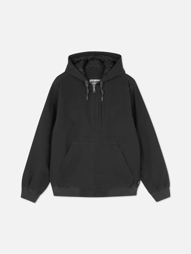 Die „Stronghold Canvas“-Kapuzenjacke Die „Stronghold Canvas“-Kapuzenjacke