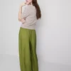 Die „The Edit“-Leinenhose mit weitem Bein Die „The Edit“-Leinenhose mit weitem Bein