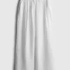 Die „The Edit“-Plissee-Leinenhose mit weitem Bein Die „The Edit“-Plissee-Leinenhose mit weitem Bein