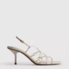 Die „The Edit“-Sandalen mit geflochtenem Stiletto-High-Heel-Absatz
