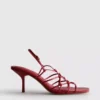 Die „The Edit“-Sandalen mit geflochtenem Stiletto-High-Heel-Absatz