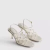 Die „The Edit“-Sandalen mit geflochtenem Stiletto-High-Heel-Absatz