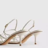 Die „The Edit“-Sandalen mit geflochtenem Stiletto-High-Heel-Absatz