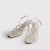 Die „The Edit“-Sandalen mit geflochtenem Stiletto-High-Heel-Absatz