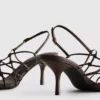 Die „The Edit“-Sandalen mit geflochtenem Stiletto-High-Heel-Absatz