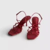 Die „The Edit“-Sandalen mit geflochtenem Stiletto-High-Heel-Absatz