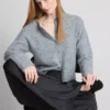 Die „The Edit“ Satin-Hose mit weitem Bein Die „The Edit“ Satin-Hose mit weitem Bein