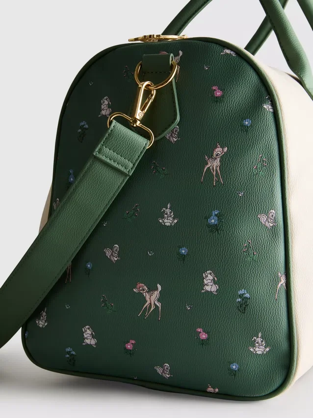 Disney Bambi-Wochenendtasche aus Kunstleder Disney Bambi-Wochenendtasche aus Kunstleder