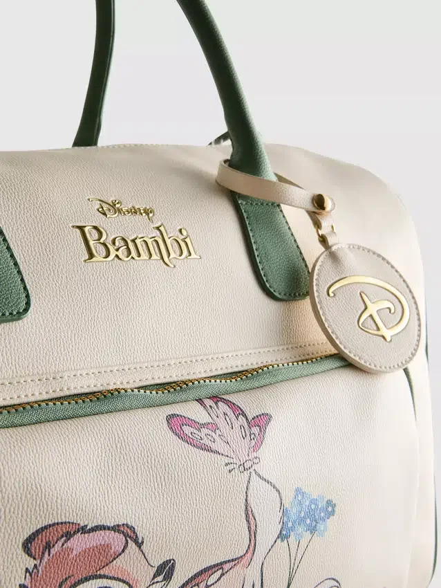 Disney Bambi-Wochenendtasche aus Kunstleder Disney Bambi-Wochenendtasche aus Kunstleder