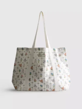 Disney Bambi XL-Tasche aus Baumwoll-Canvas Disney Bambi XL-Tasche aus Baumwoll-Canvas