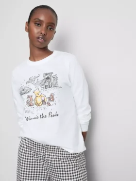 Disney-Baumwoll-Schlafanzug mit Winnie-Puuh-Motiv