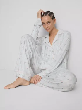 Disney „Die Aristocats“ – Marie-Schlafanzug im Boyfriend-Stil