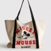 Disney „Mickey und Freunde“ XL-Canvas-Tasche mit Grafikprint Disney „Mickey und Freunde“ XL-Canvas-Tasche mit Grafikprint