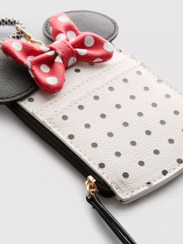 Disney Minnie-Maus-Kartenetui mit Umhängeband Disney Minnie-Maus-Kartenetui mit Umhängeband