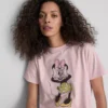 Disney Minnie-Maus-T-Shirt aus Baumwolle mit Aufdruck Disney Minnie-Maus-T-Shirt aus Baumwolle mit Aufdruck