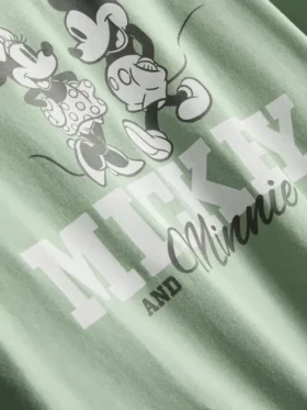 Disney-Schlafanzug mit Mickey- und Minnie-Maus-Motiv