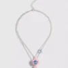 Disney-Stitch-Mehrreihige-Halskette mit Initialen