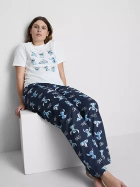 Disney-Stitch-T-Shirt-Schlafanzug