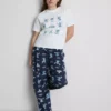 Disney-Stitch-T-Shirt-Schlafanzug