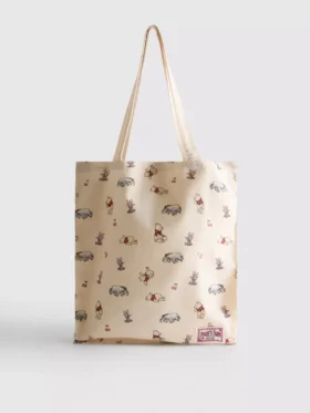 Disney-Tragetasche aus Baumwoll-Canvas mit Winnie-Puuh-Motiv