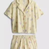 Disney Winnie Puuh – Kurzer Schlafanzug im Boyfriend-Stil