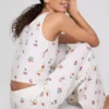 Disneys Winnie-the-Pooh-Schlafanzug aus baumwollreichem Stoff mit Aufdruck