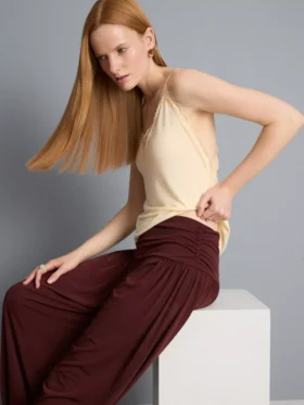 Drapierte Haremshose