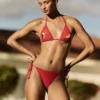 Dreieck-Bikini-Oberteil mit Tukan-Motiv Dreieck-Bikini-Oberteil mit Tukan-Motiv