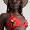 Dreieck-Bikini-Oberteil mit Tukan-Motiv Dreieck-Bikini-Oberteil mit Tukan-Motiv