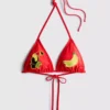 Dreieck-Bikini-Oberteil mit Tukan-Motiv Dreieck-Bikini-Oberteil mit Tukan-Motiv