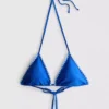 Dreieck-Bikini-Oberteil mit Ziernähten Dreieck-Bikini-Oberteil mit Ziernähten
